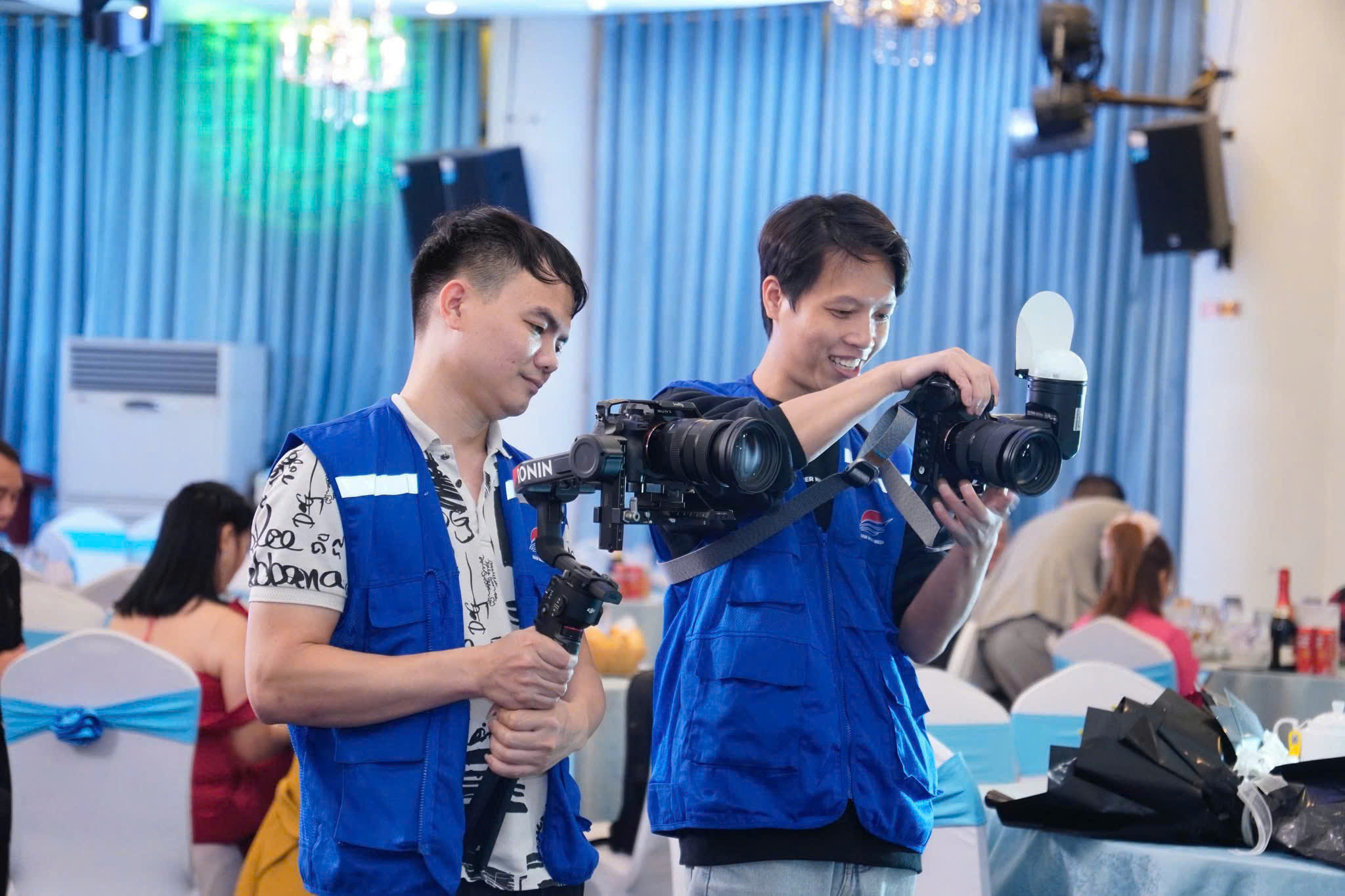 Ekip Nam Minh Media ghi hình video sự kiện chuyên nghiệp